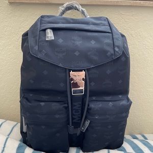 Nylon MCM monogram backpack